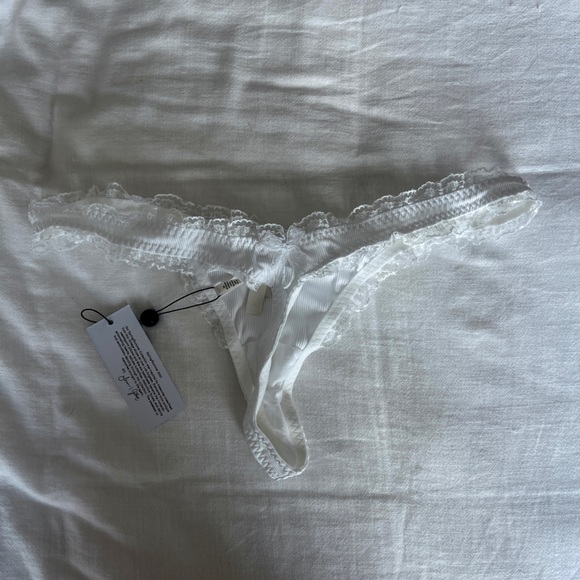 For Love and Lemons - Lia Rib Thong - Picture 3 of 4